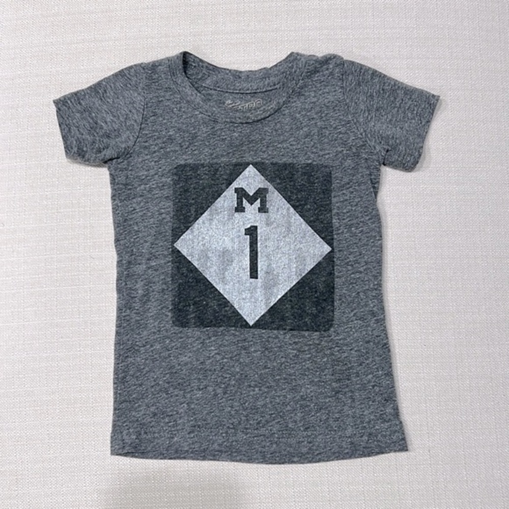 The Original retro brand M1 Michigan tee shirt 2T